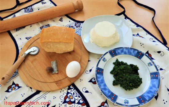 Ricotta Spinat Füllung